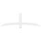 Ekena Millwork Bellingham Architectural Grade PVC Gable Bracket, 72"W x 24"H x 2"D x 4"F, 8/12 Pitch GBP072X24X0204BEL00 - alternate 5